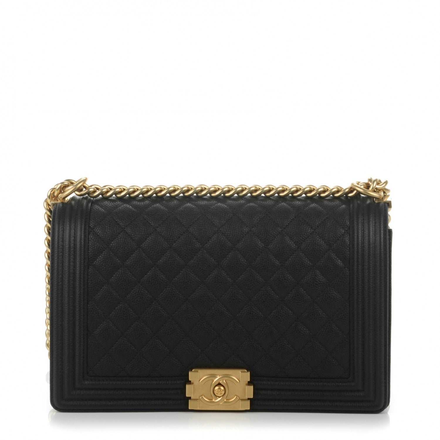 Chanel Caviar Quilted New Medium Boy Flap Black 1 of 7