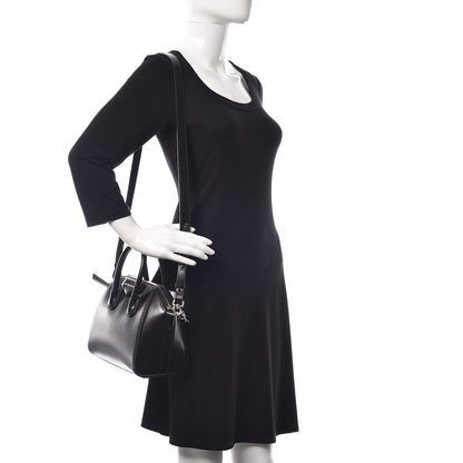 Givenchy Shiny Lord Calfskin Mini Antigona Black 2 of 9