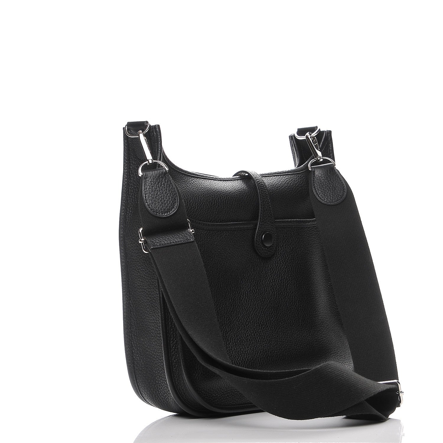 Hermes Taurillon Clemence Evelyne III PM Black 3 of 8