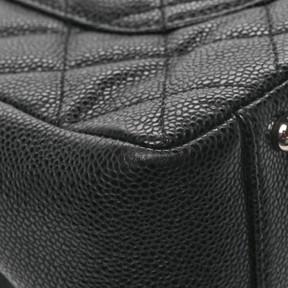 Chanel Caviar Quilted XL Grand Shopping Tote GST Black 11 of 12