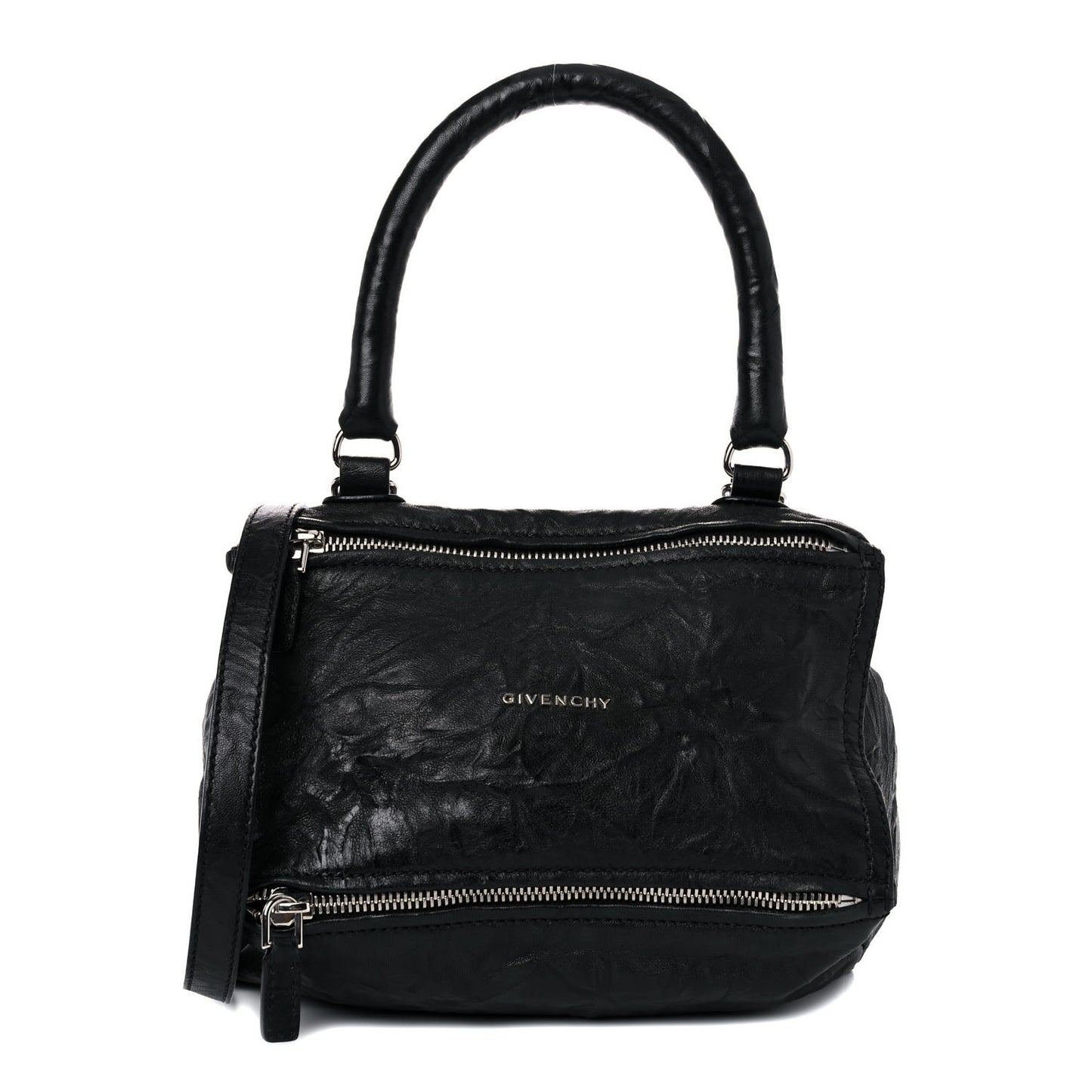 Tumbled Sheepskin Small Pandora Black