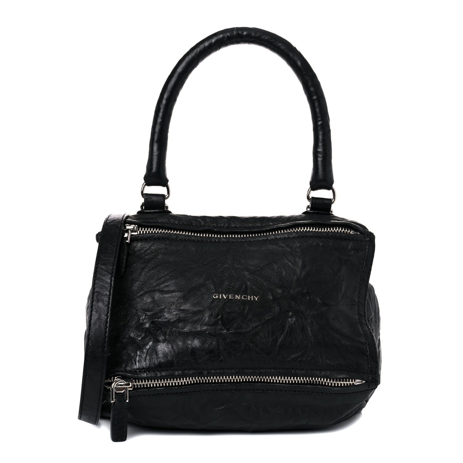 Givenchy Tumbled Sheepskin Small Pandora Black 1 of 11