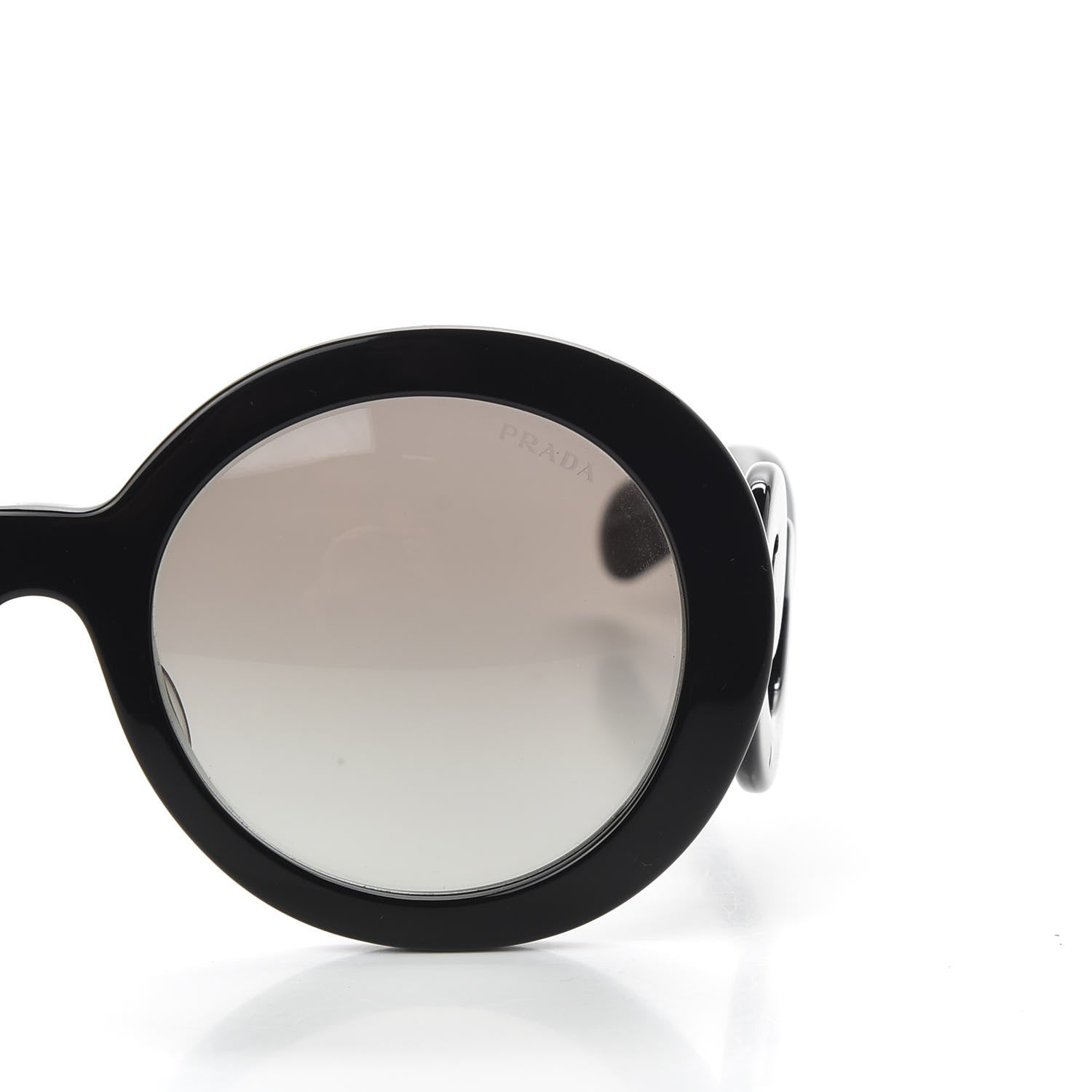 Prada Baroque Sunglasses SPR 27N Black 7 of 7