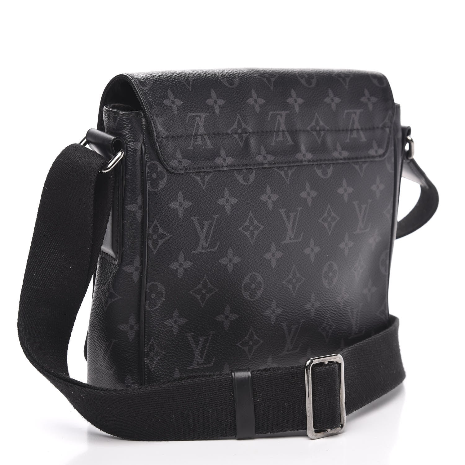 Louis Vuitton Monogram Eclipse District PM Black 2 of 13