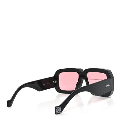Loewe Acetate Paula's Ibiza Dive In Mask Sunglasses LW40064U Black Pink 4 of 7
