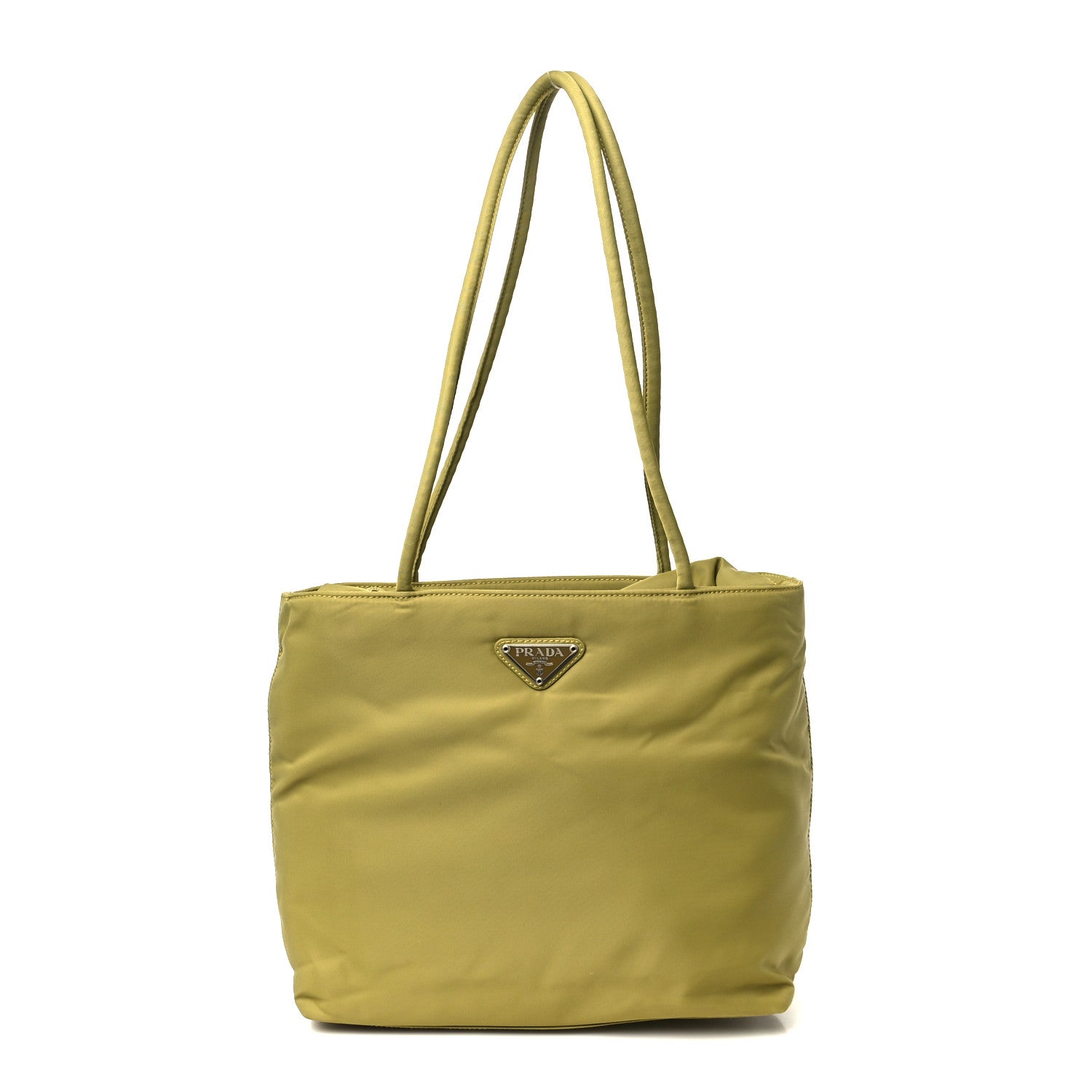 Prada Tessuto Nylon Tote Green 1 of 9