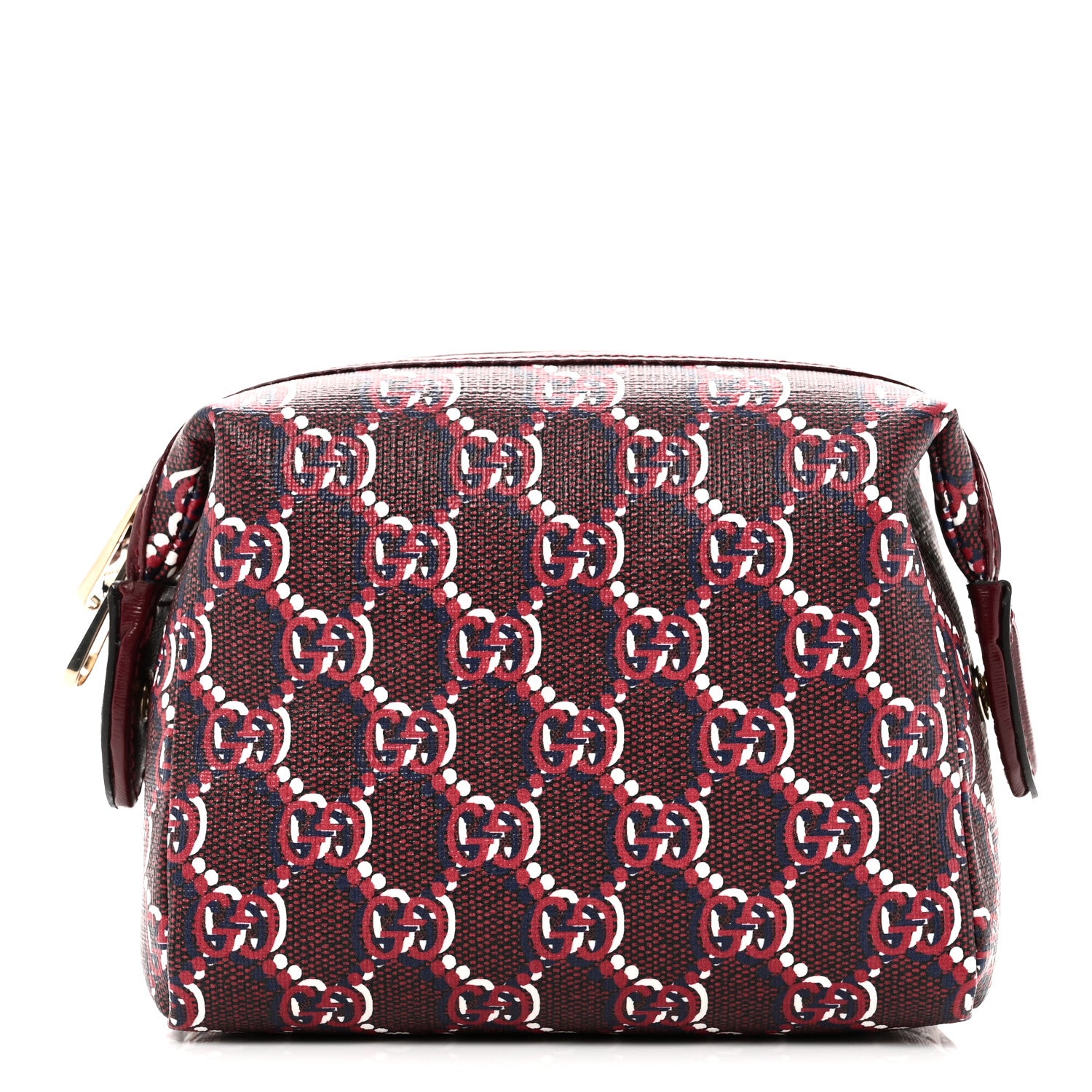 Gucci GG Supreme Shadow Toiletry Pouch Rosso Ancora Red 1 of 7