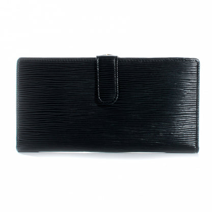 Louis Vuitton Epi Continental French Purse Wallet Black 1 of 9