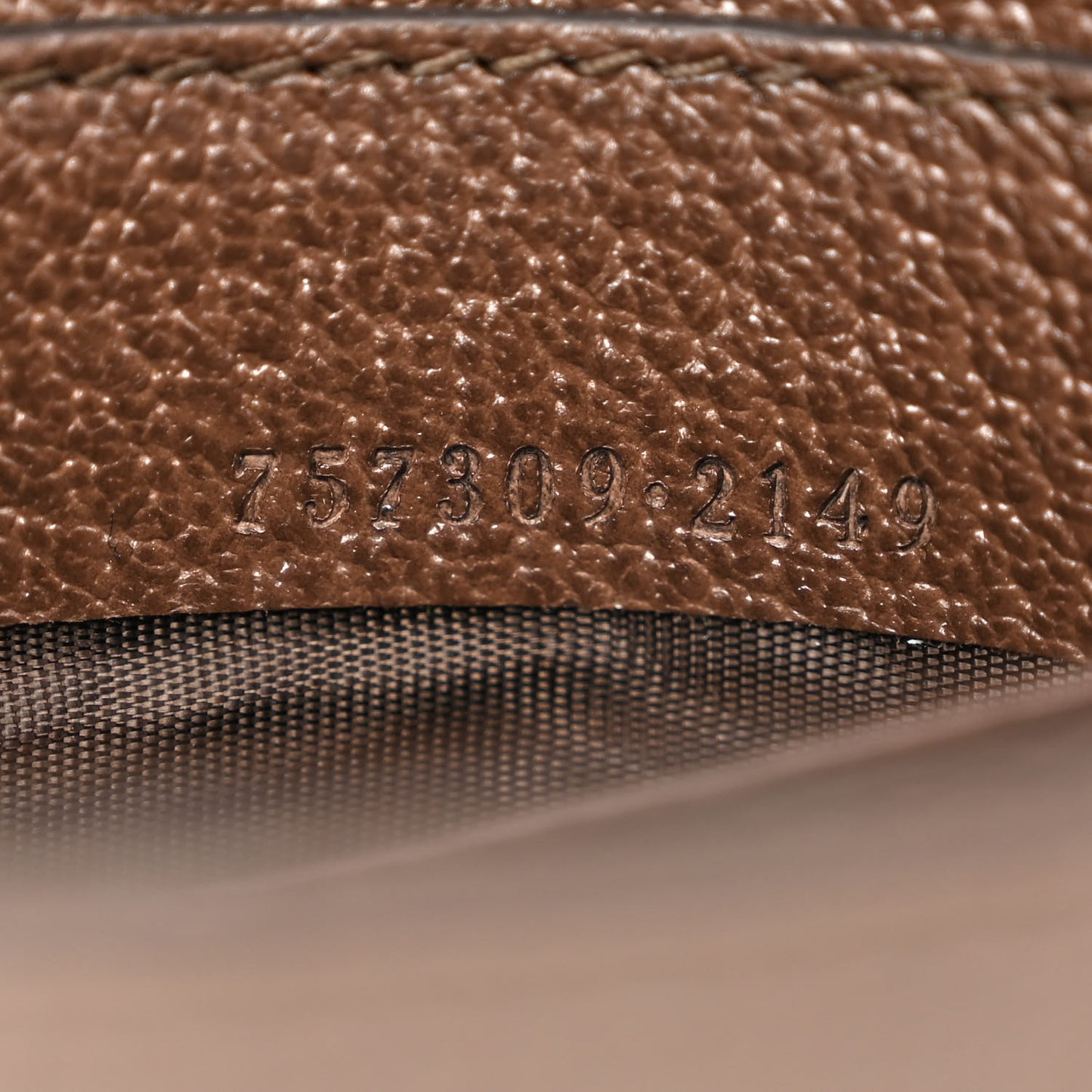 GG Supreme Monogram Textured Dollar Calfskin Web Mini Ophidia Flap Shoulder Bag Beige Ebony New Acero