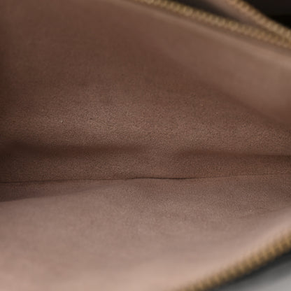 Louis Vuitton Lambskin Embossed Monogram Coussin PM Black 6 of 16