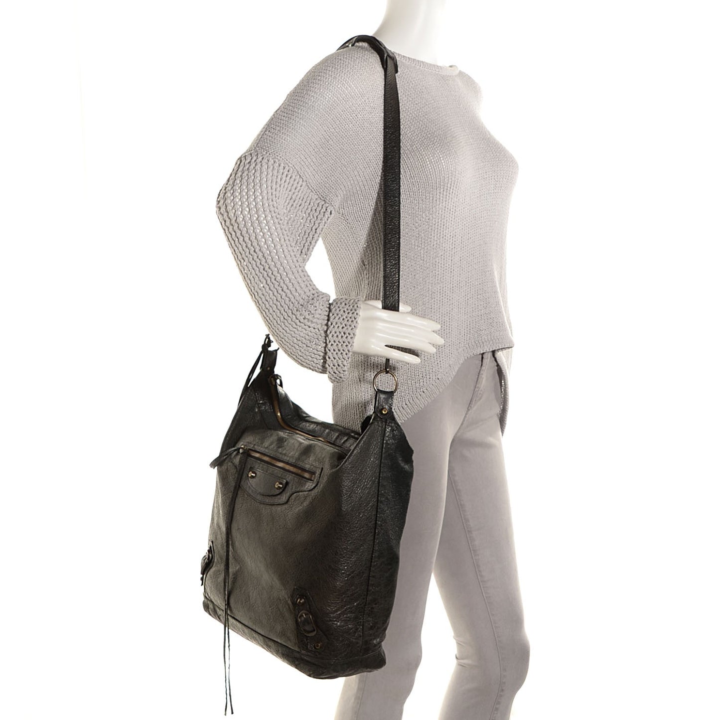 Agneau Cross Day Messenger Black