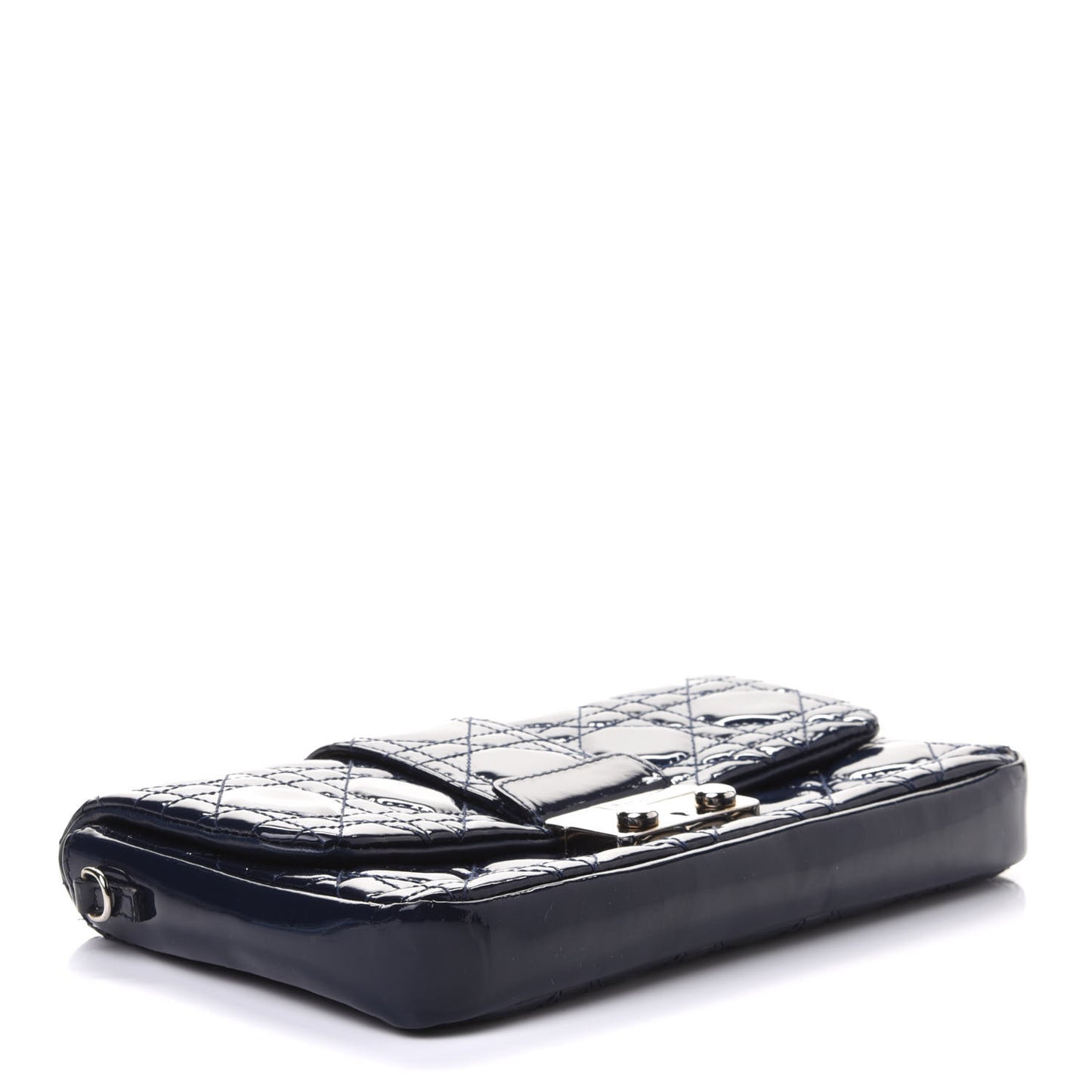 Patent Cannage New Lock Pouch Navy Blue
