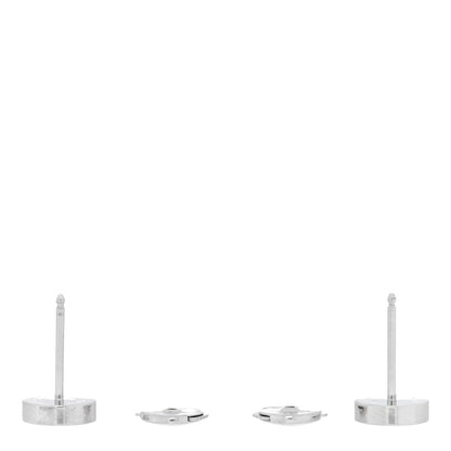 Cartier 18K White Gold LOVE Earrings 3 of 4