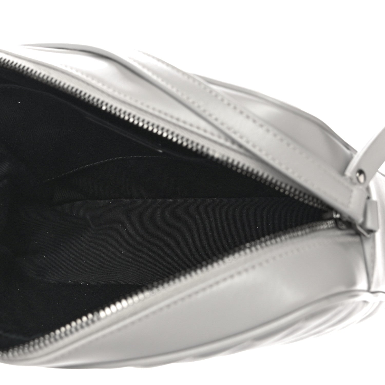 Saint Laurent Calfskin Matelasse Monogram Lou Camera Bag Granite 5 of 10