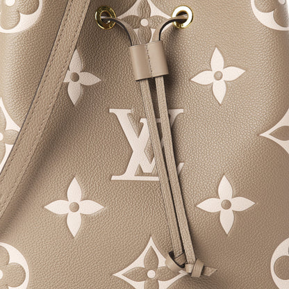 Louis Vuitton Empreinte Monogram Giant Neonoe MM Tourterelle Creme 11 of 11