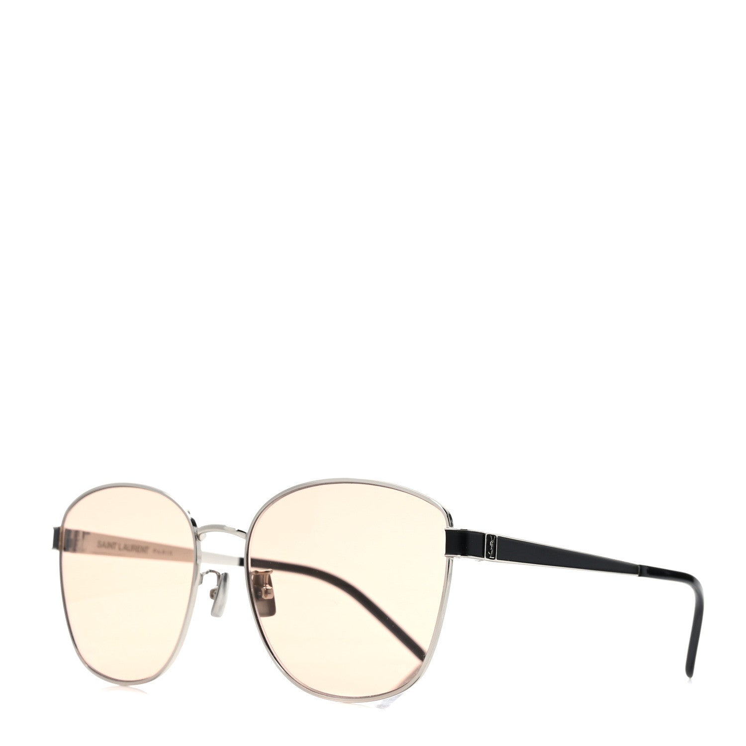 Saint Laurent Metal SL MK67 M Sunglasses Silver 1 of 8