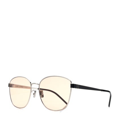 Saint Laurent Metal SL MK67 M Sunglasses Silver 1 of 8