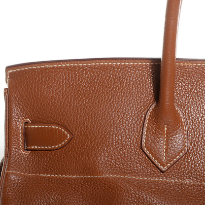 Hermes Taurillon Clemence JPG Birkin 42 Gold 17 of 20