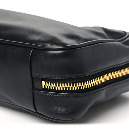 Miu Miu Calfskin Softy Medium Beau Top Handle Bag Black 9 of 10