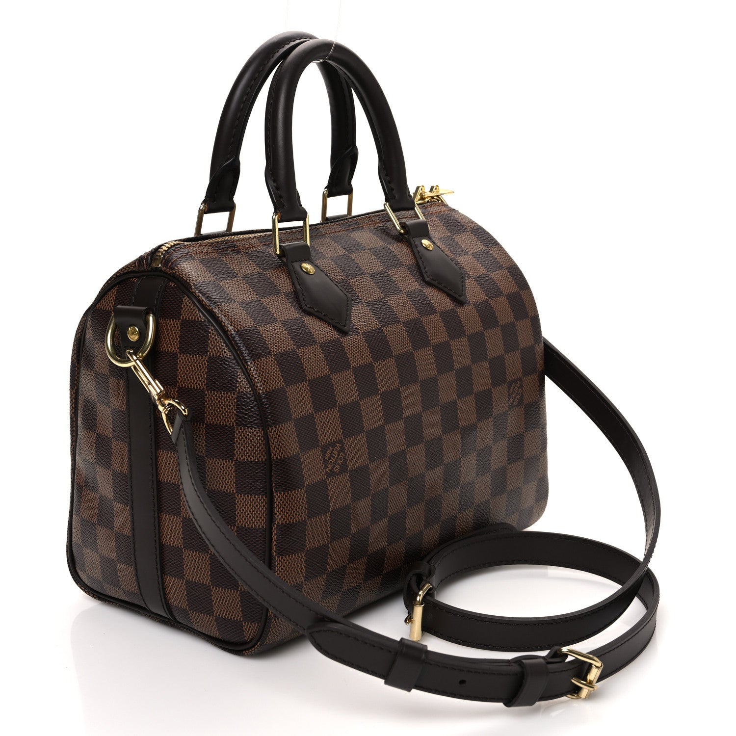 Louis Vuitton Damier Ebene Speedy Bandouliere 25 3 of 10