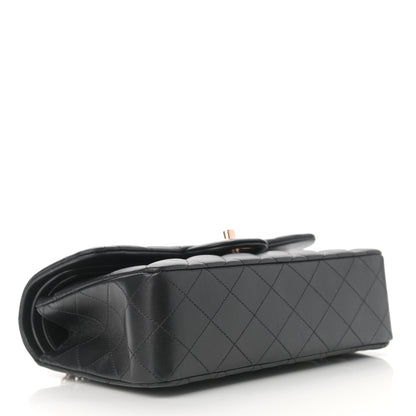 Chanel Lambskin Quilted Small Double Flap Black 4 of 16