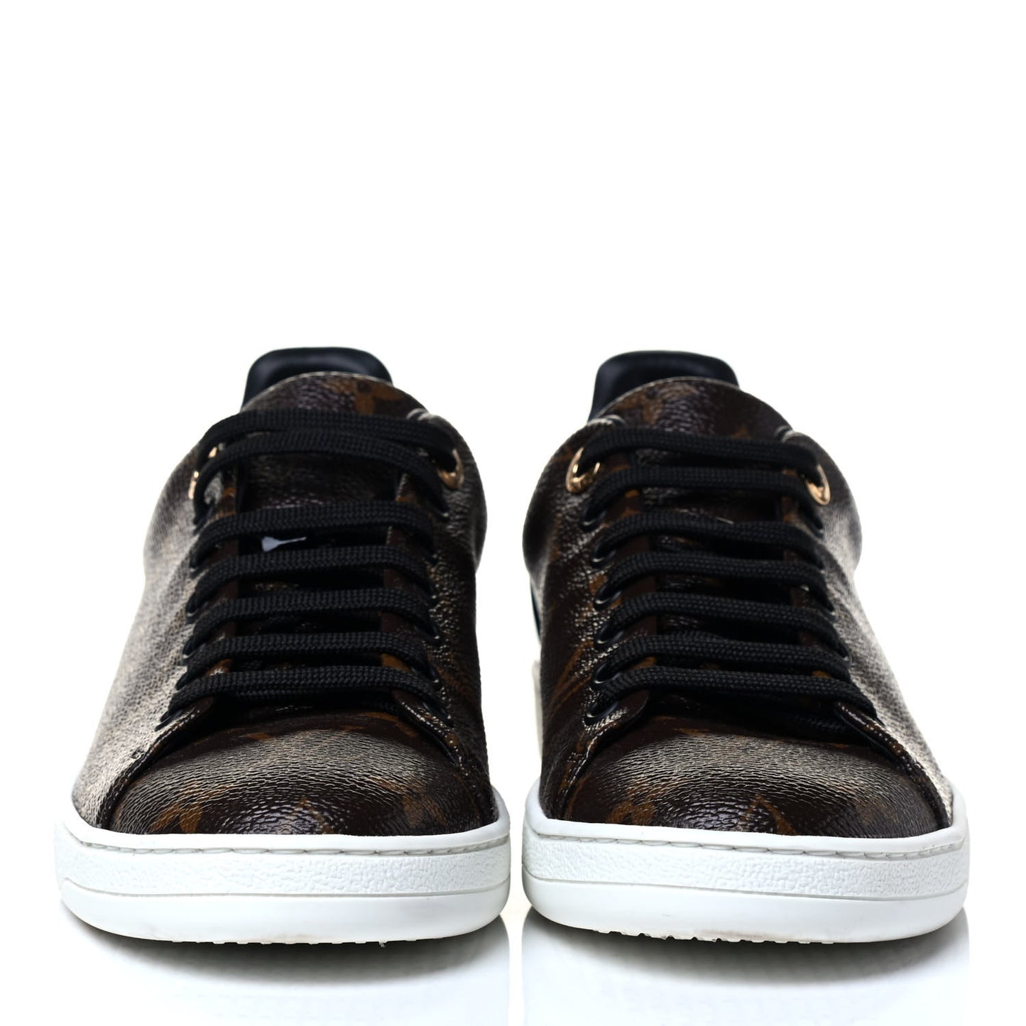 Patent Monogram Frontrow Sneakers 37.5