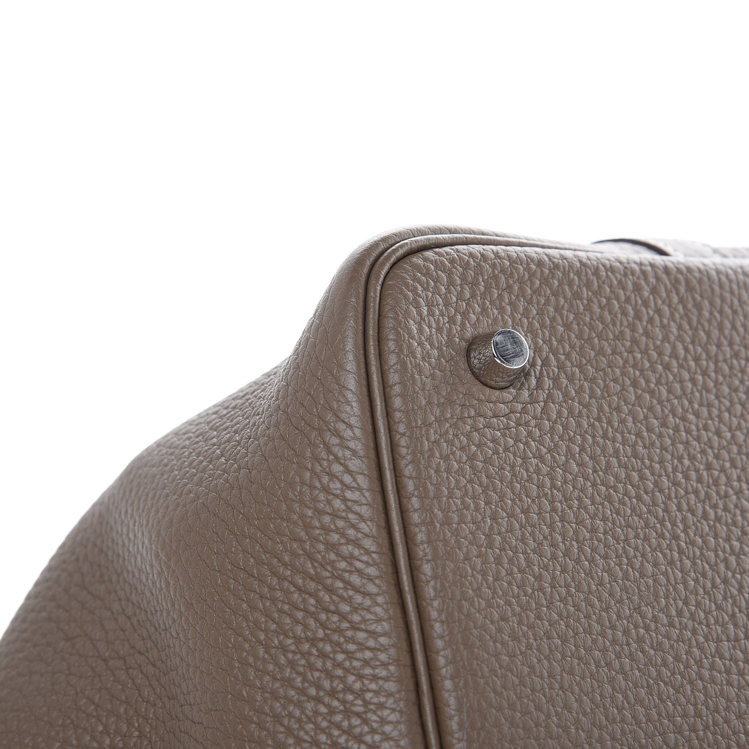 Hermes Taurillon Clemence Picotin Lock 22 MM Etoupe 10 of 11