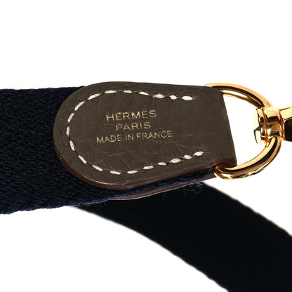 Hermes Taurillon Clemence Amazone Evelyne TPM Etoupe Bleu Indigo 8 of 11