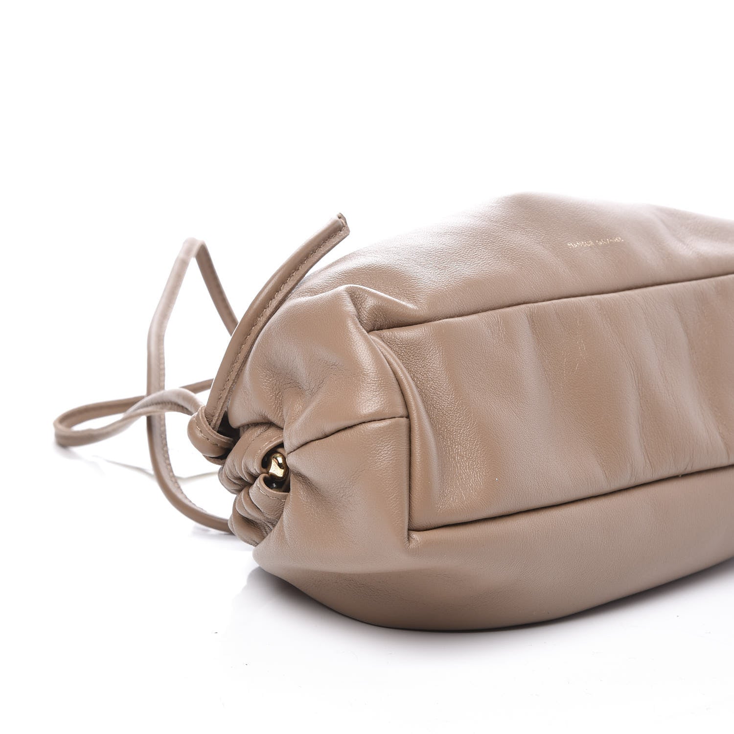 Mansur Gavriel Lambskin Cloud Mini Clutch Biscotto 5 of 11