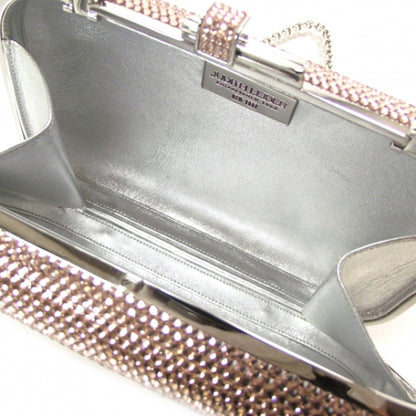 Judith Leiber Swarovski Crystal Minaudiere Clutch Pink 6 of 7