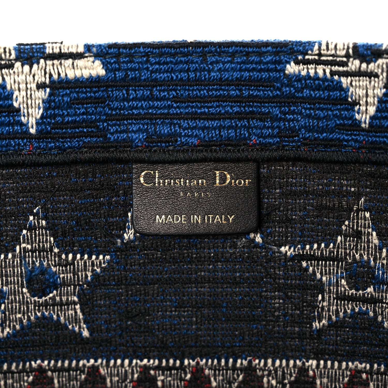 Christian Dior Canvas Embroidered Exclusive US Book Tote Multicolor 5 of 9