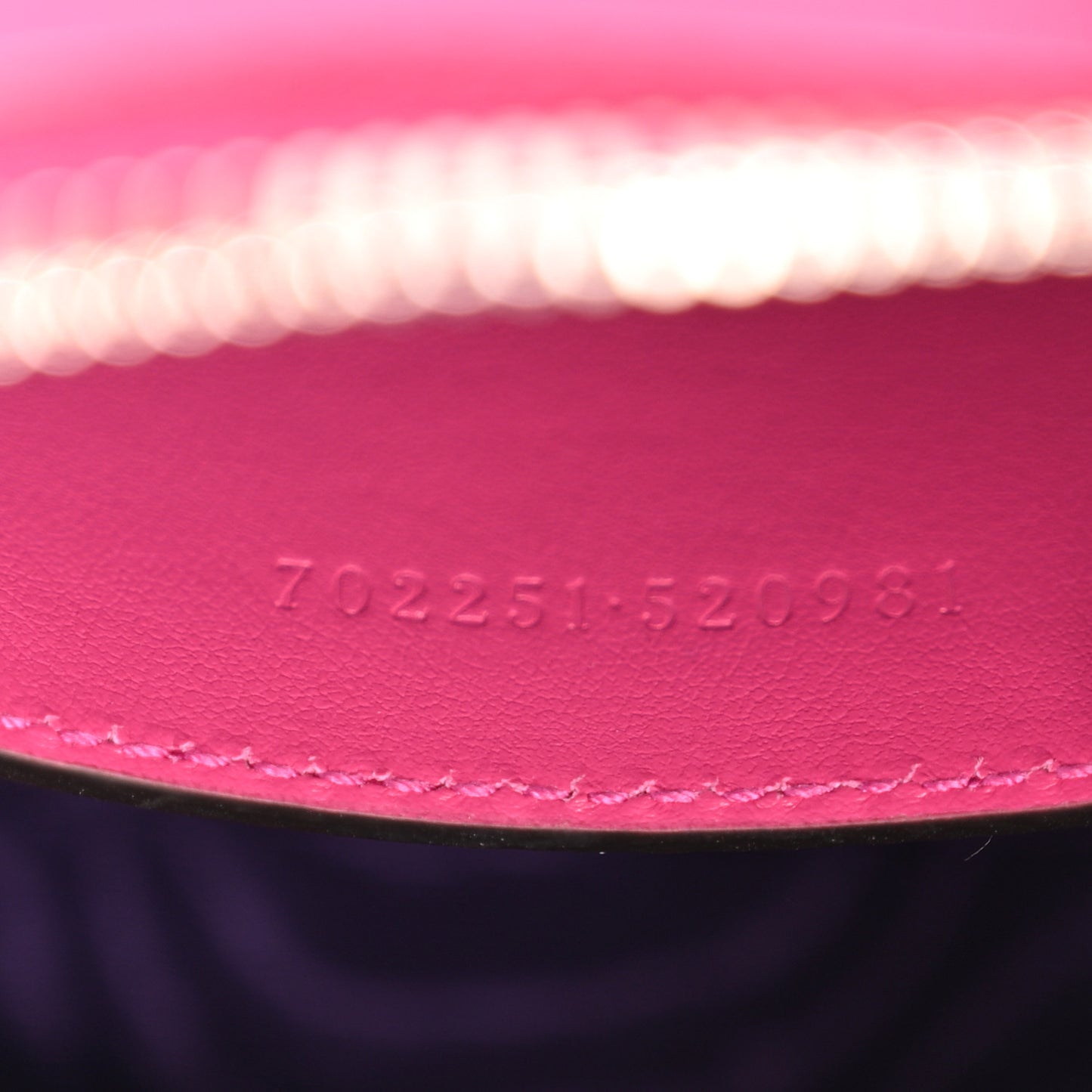 Nylon Calfskin Enamel GG Matelasse Mini Bowler Bag Lovely