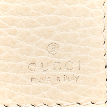Gucci Dollar Calfskin Mini Swing Wallet Bag Mystic White 8 of 10
