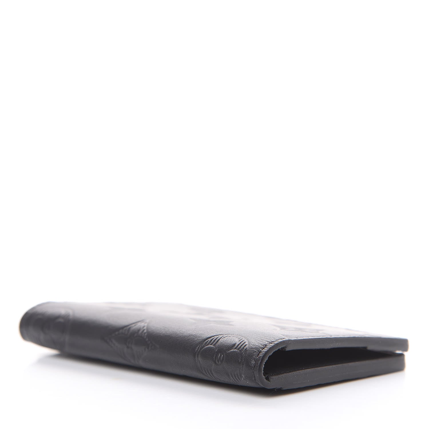 Louis Vuitton Calfskin Monogram Shadow Pocket Organizer Black 4 of 6