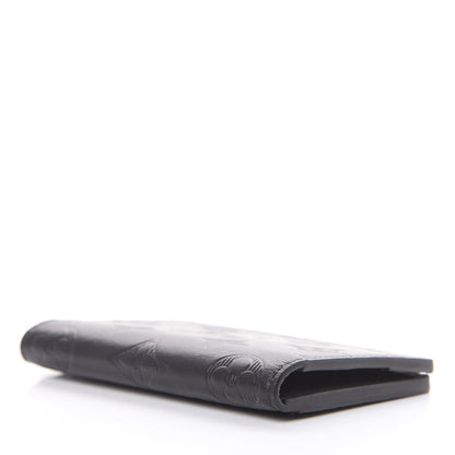 Louis Vuitton Calfskin Monogram Shadow Pocket Organizer Black 4 of 6