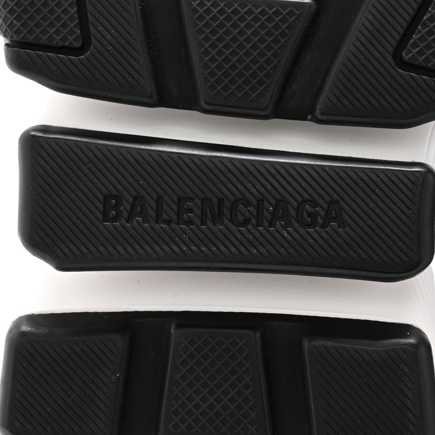 Balenciaga Technical 3D Recycled Knit Bi-Color Sole Womens Speed 2.0 Sneakers 35 Black White 6 of 13