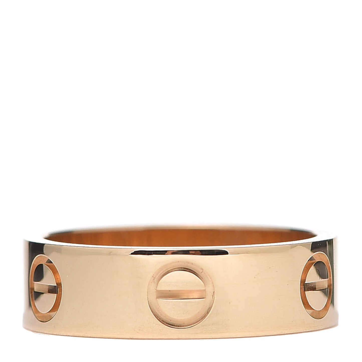 18K Yellow Gold 5.5mm LOVE Ring 52 6