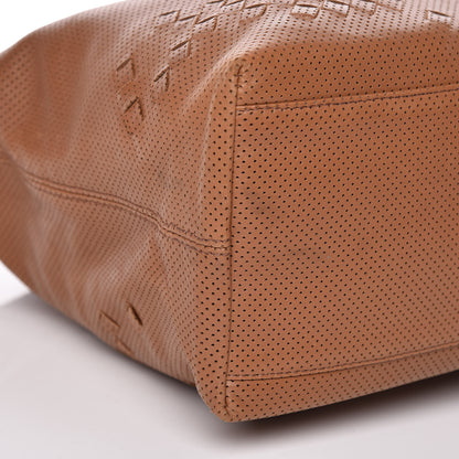 Bottega Veneta Nappa Intrecciato Perforated Regent Tote Noce 5 of 10