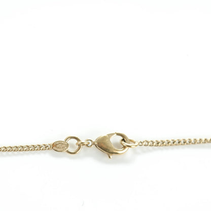 Chanel CC Ball Pendant Necklace Gold 4 of 5