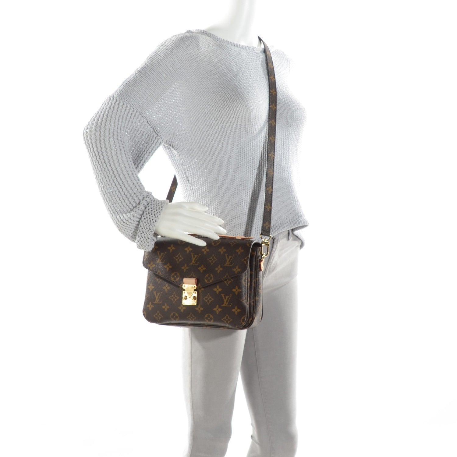 Louis Vuitton Monogram Pochette Metis 2 of 7