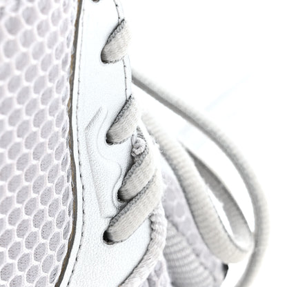 Balenciaga Faux Calfskin Fabric Small Sneakerhead Top Handle Bag Silver 12 of 13