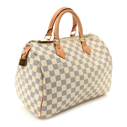 Louis Vuitton Damier Azur Speedy 30 3 of 10