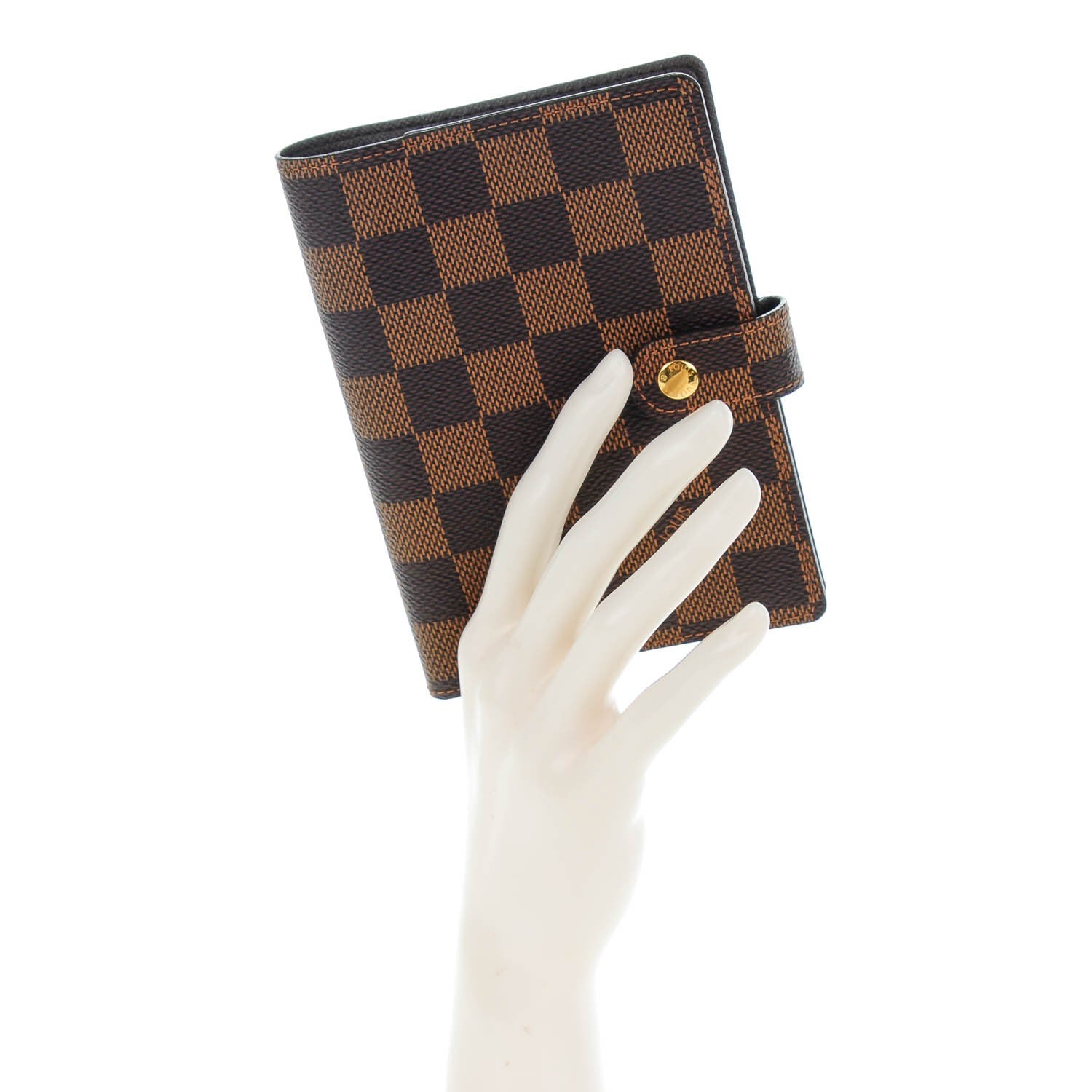 Louis Vuitton Damier Ebene Small Ring Agenda Cover 2 of 7