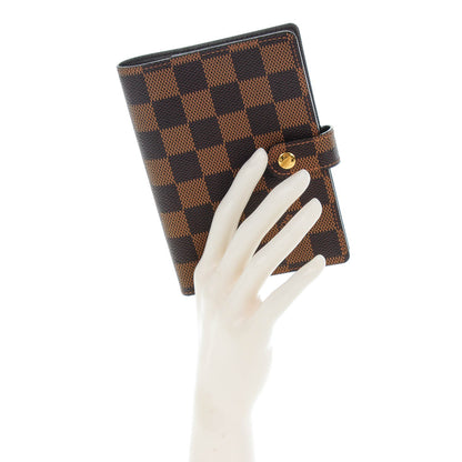 Louis Vuitton Damier Ebene Small Ring Agenda Cover 2 of 7