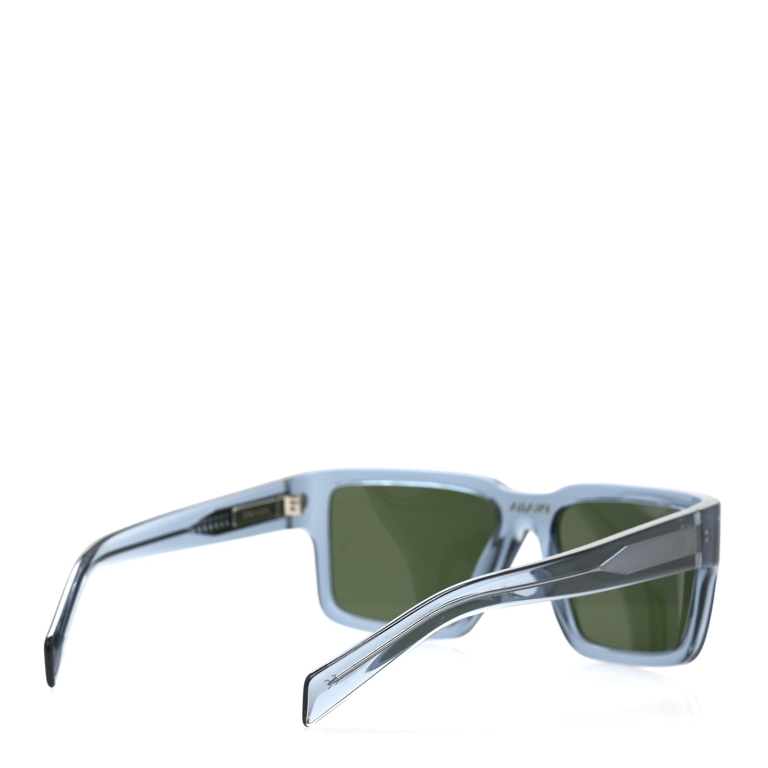 Prada Acetate Sunglasses SPR 10Y Military Green 4 of 8