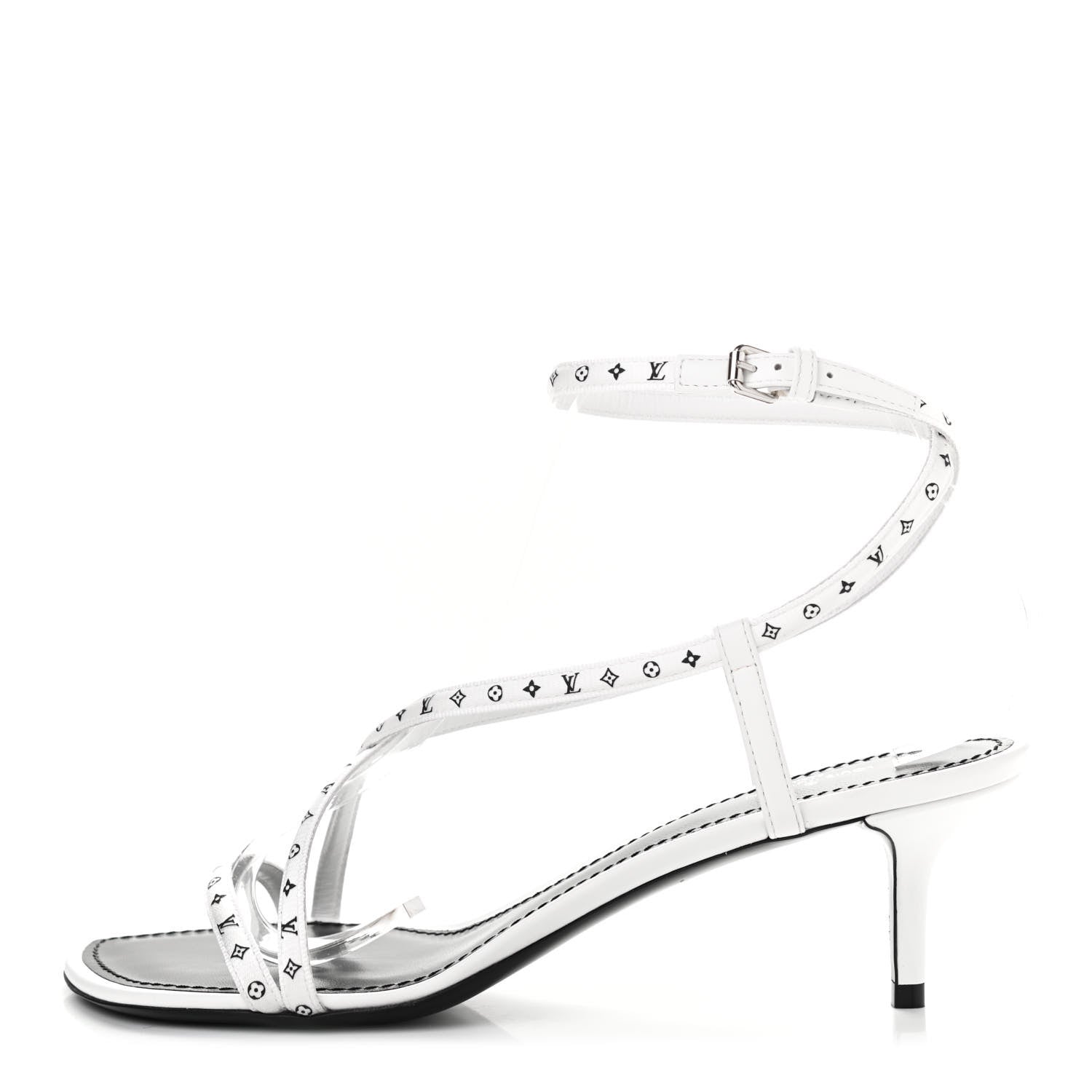Louis Vuitton Calfskin Citizen Sandal 39.5 White 1 of 8