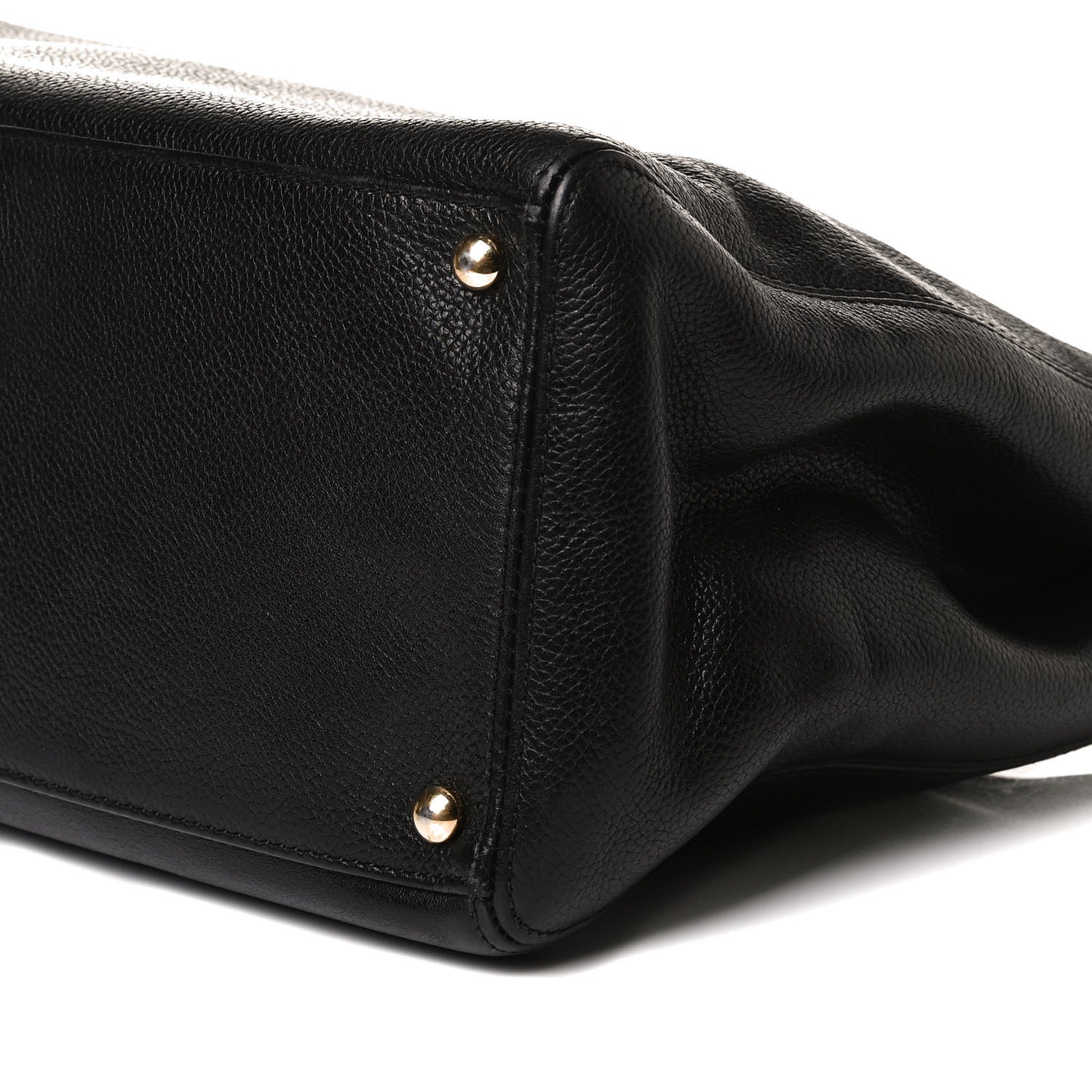 Chanel Calfskin Cerf Executive Shopper Tote Black 10 of 16