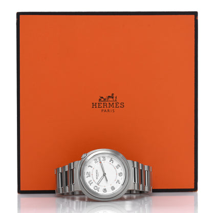 Hermes Stainless Steel 36mm Cut Automatic Watch 5 of 5
