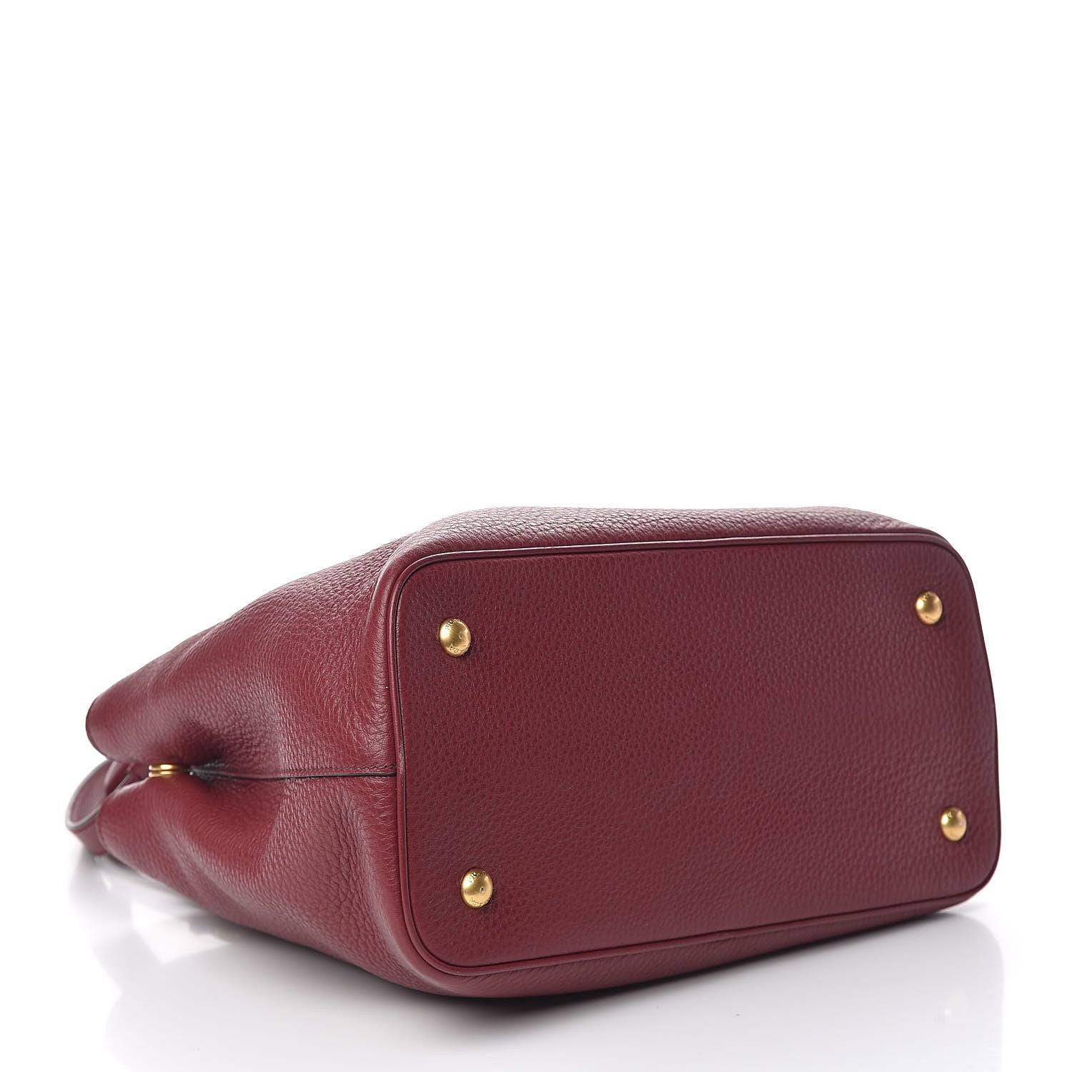 Prada Vitello Phenix Tote Cherry 4 of 13