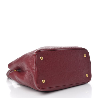 Prada Vitello Phenix Tote Cherry 4 of 13
